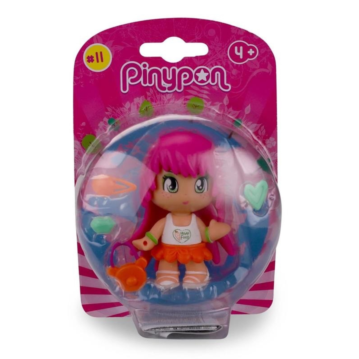 Pinypon - baba rózsaszín hajjal, 11-es széria