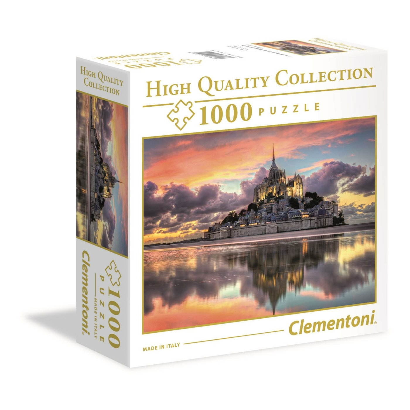 1000 db-os High Quality Collection puzzle négyzet alakú dobozban - Mont-Saint-Michel