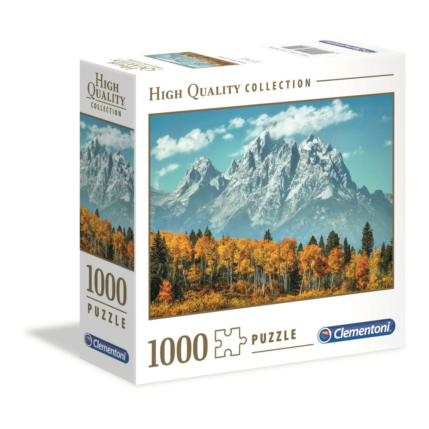 1000 db-os High Quality Collection puzzle négyzet alakú dobozban - A Grand Teton ősszel