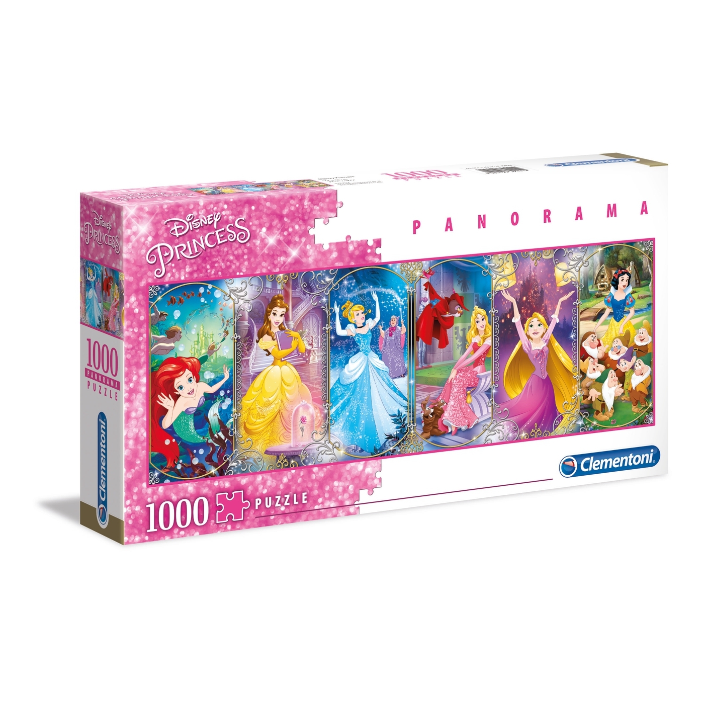 1000 db-os Panoráma puzzle - Disney Hercegnők