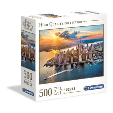 500 db-os High Quality Collection puzzle négyzet alakú dobozban - New York