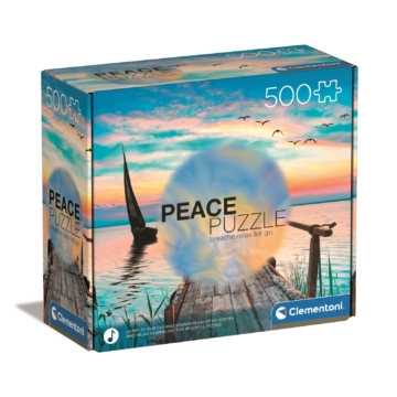 500 db-os  Peace puzzle - Erdei tó