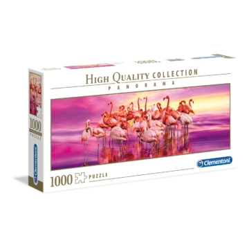 1000 db-os High Quality Collection Panoráma puzzle - Flamingók