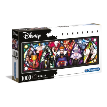 1000 db-os Panoráma puzzle - Disney gonoszai