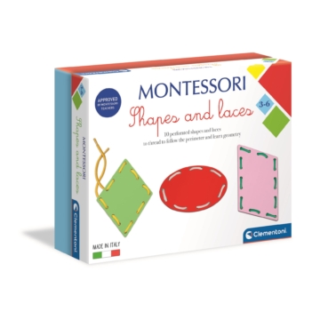 Montessori - Fűzős játék formákkal