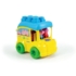 Kép 1/3 - Clemmy - Peppa Malac busz, játékszett puha építőkockákkal